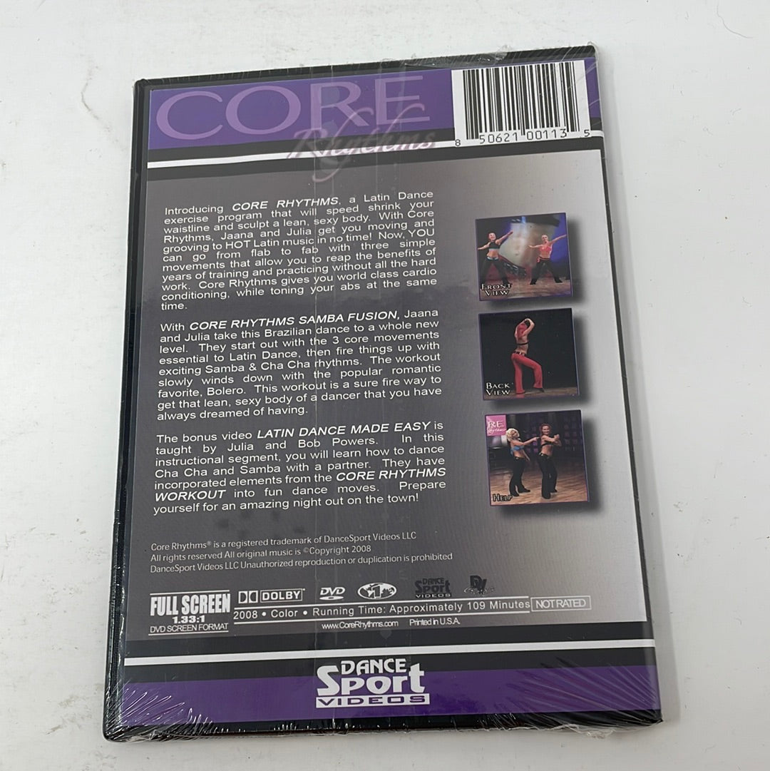 DVD Core Rhythms Samba Fusion (Sealed) – shophobbymall