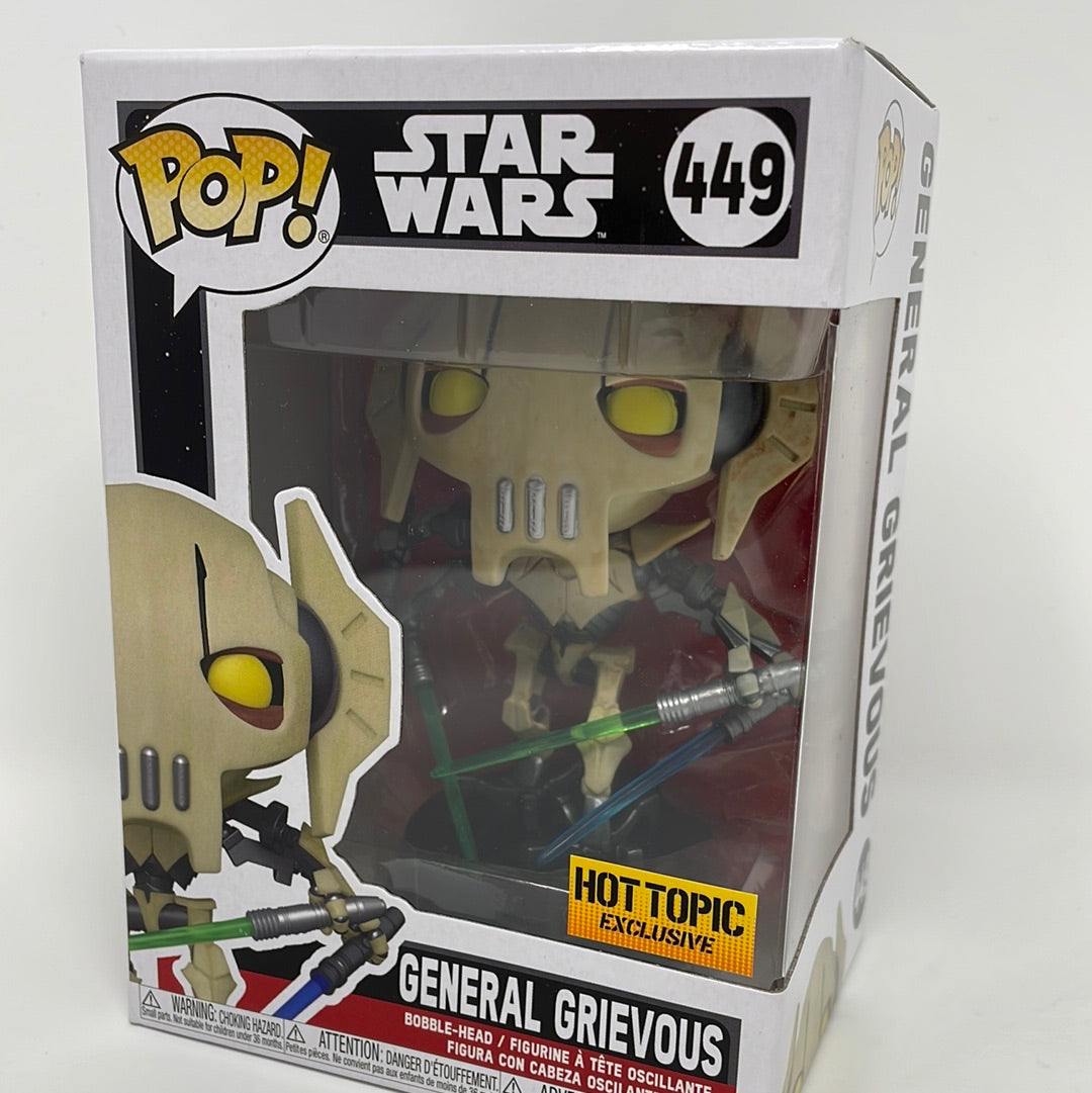 Funko Pop! Star Wars General Grievous Hot Topic Exclusive 449