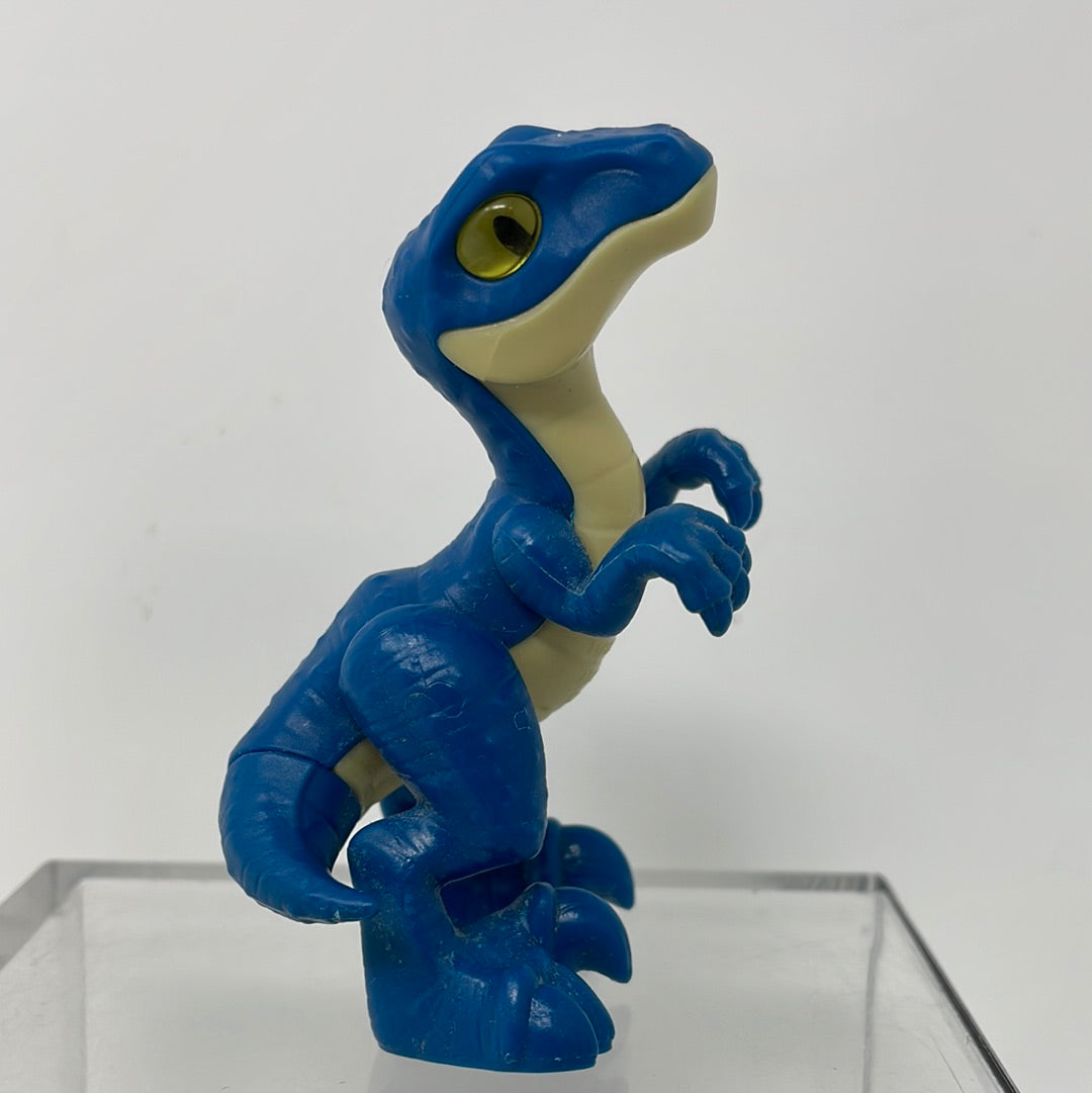  LEGO Jurassic World Fallen Kingdom Dinosaur Raptor - Blue  Minifigure : Toys & Games