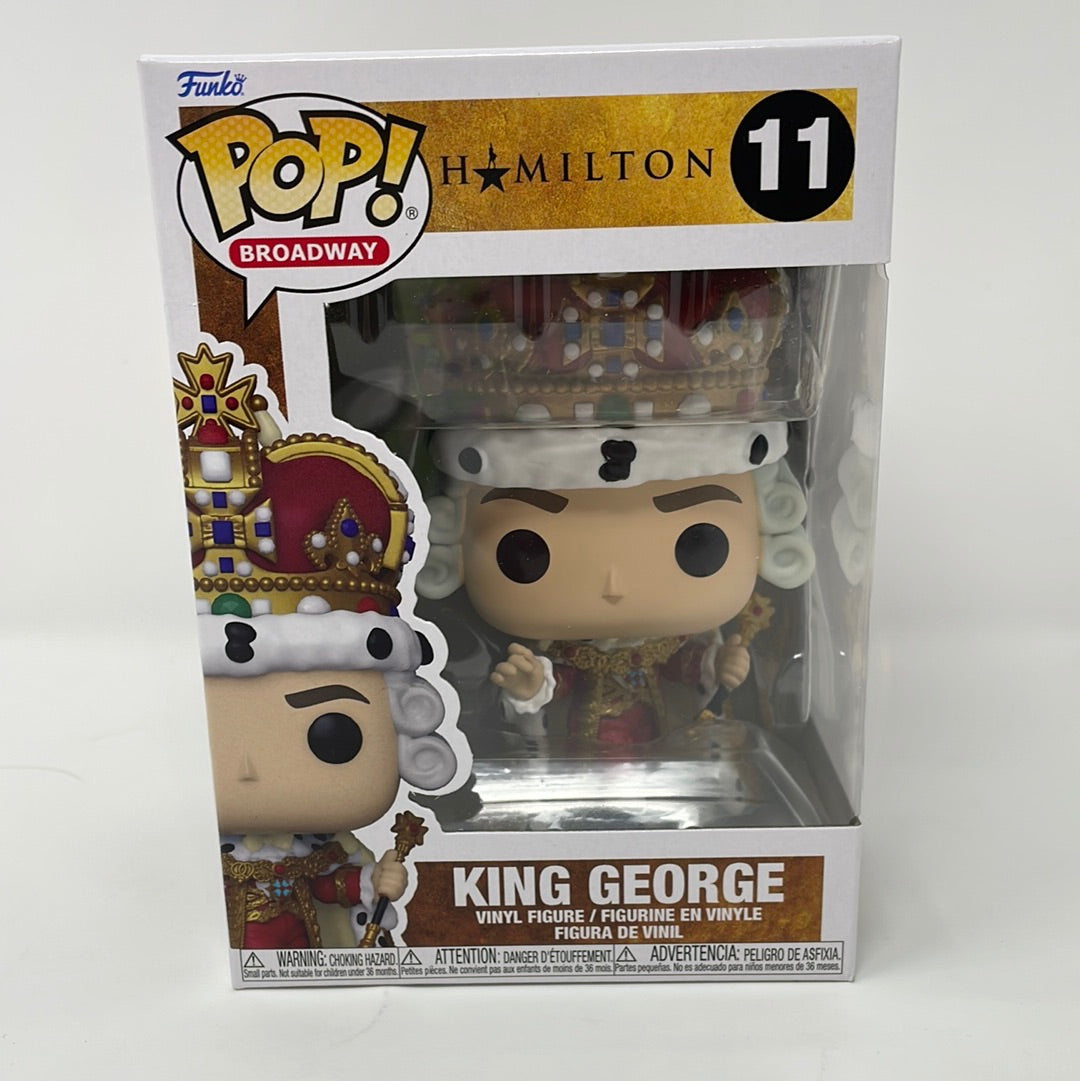 Funko Pop Broadway Hamilton King George 11 – shophobbymall