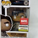 Funko Pop! Marvel Studios Moon Knight Marvel Collector Corps Exclusive Moon Knight Amazon Exclusive Glows In The Dark 1302