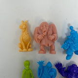 Scooby-Doo! Tiny Mights Mini-figures - M.U.S.C.L.E. - Full Set - Mixed colors Lot 3