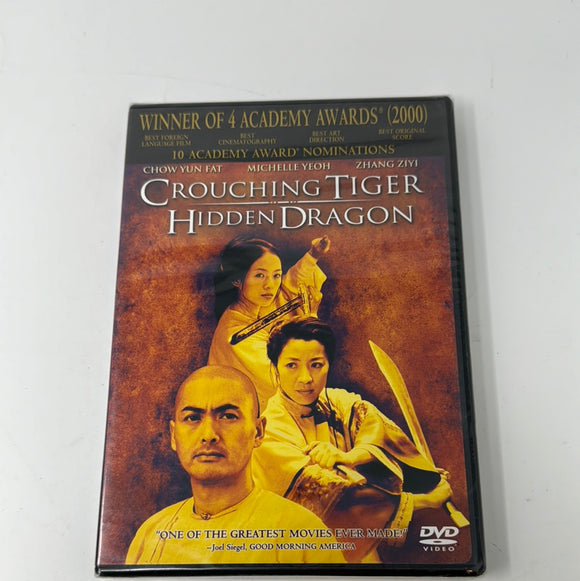 DVD Crouching Tiger Hidden Dragon Sealed
