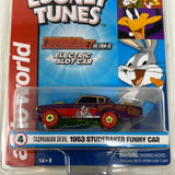 Auto World Silver Screen Machines Tasmanian Devil 1953 Studebaker Funny Car Looney Tunes Electric Slot Racer