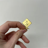 Monopoly Surprise Community Chest Gold Go To Jail Sign Token Series 1 Game Piece