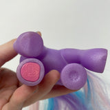 2003 Hasbro My Little Pony Twilight Twinkle Purple Pony Tri-Color Hair MLP