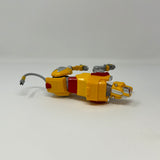 2017 Playmates Voltron Legendary Defender Yellow Lion claw slash action  7"