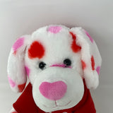 Build A Bear Puppy Dog Plush Hearts Fur You Stuffed Animal Love 25th Heart Nose