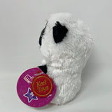 Keel -  Mini Motsu Noodles The Panda Black & White Soft Plush Beanie Toy -12 Cm