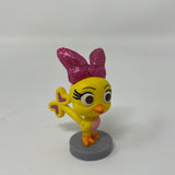 Cuckoo Loca Yellow Bird PVC Cake Topper Minnie Mouse Happy Helper 2"