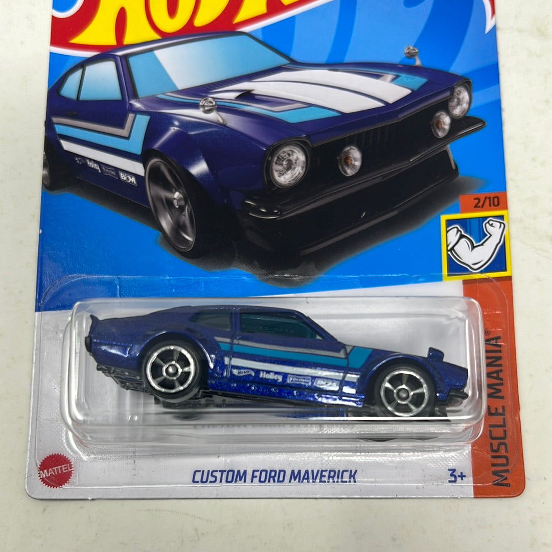 Ford Maverick Hot Wheels Custom Muscle Mania Meses Sin Interés