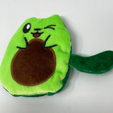 Sand Filled Fidget Toy Avocado Cat