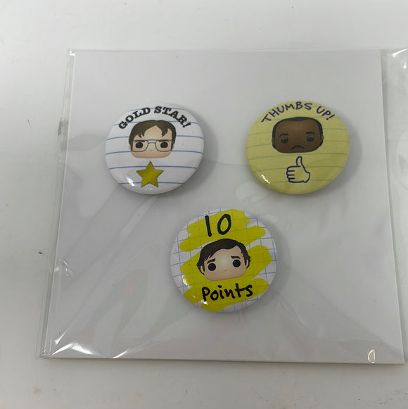 Funko The Office Button 3-Pack