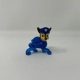 Paw Patrol the Movie CHASE neon blue dog mini figure