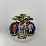 Vintage 55th Presidential Inauguration 2005 January 20th Bush and Cheney Pin