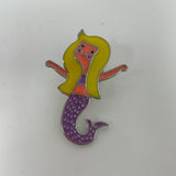 Mermaid Metal Enamel Pin Brooch Pinback