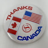 Vintage Sheraton USA US Canada pin badge