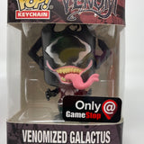 Funko Pocket Pop Keychain Marvel Venom GameStop Exclusive Venomized Galactus