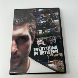 DVD Tim Tebow Everything In Between Sealed
