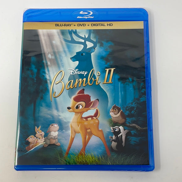 Blu-Ray + DVD + Digital HD Disney Bambi II Sealed