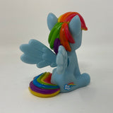 My Little Pony MLP Hasbro 2014 Sitting Rainbow Dash Figure
