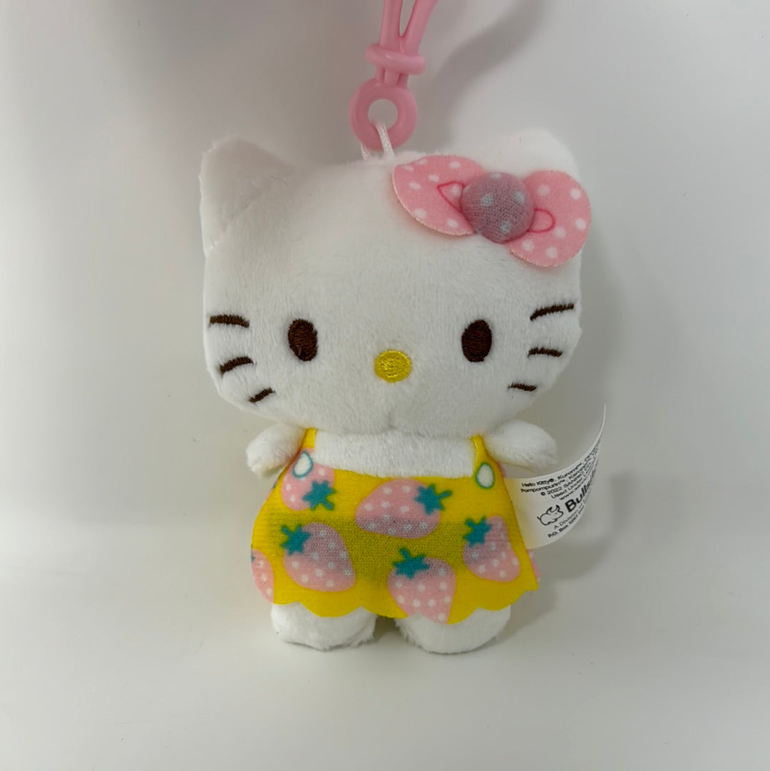 Hello Kitty and Friends Series Plush Danglers Strawberry Fruit