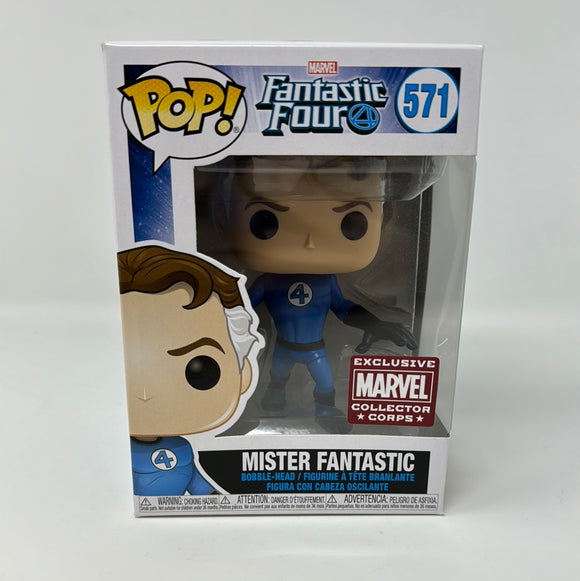 Funko Pop! Marvel Fantastic Four Mister Fantastic Marvel Collector Corps Exclusive 571