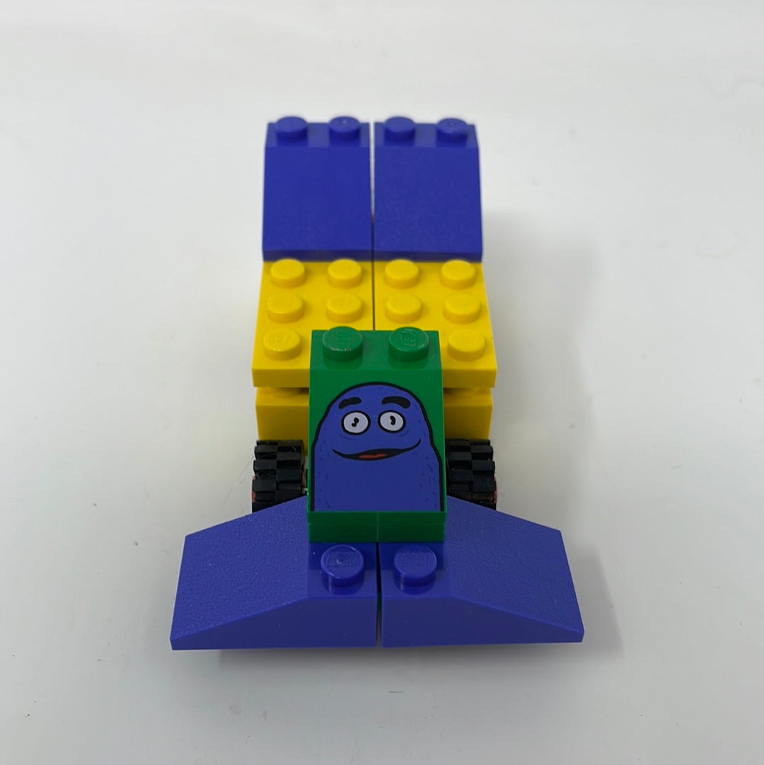 LEGO CLASSIC MCDONALDS -- 2045 GRIMACE RACE CAR PROMOTIONAL
