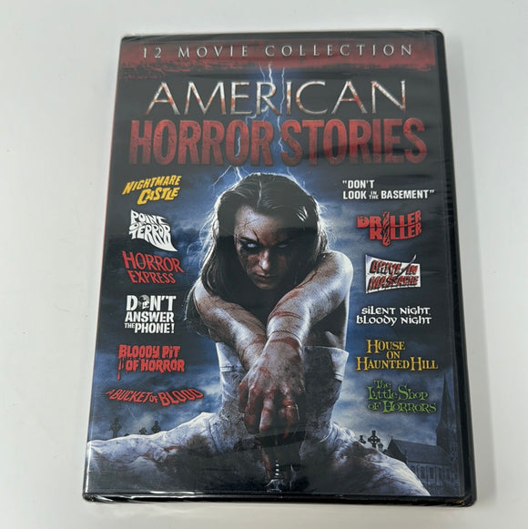 DVD 12 Movie Collection American Horror Stories Brand New