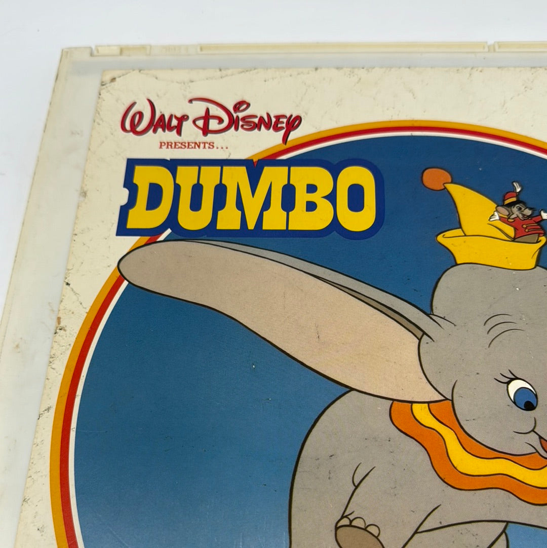 RCA CED Videodisc Selecta Vision Walt Disney Dumbo 1982 Cartoon ...