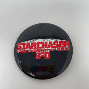 VINTAGE STARCHASER 3D  The Legend of Orin Movie PIN BUTTON BADGE