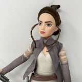 Star Wars Forces of Destiny Rey of Jakku 11" Figure with Light Saber and BB8 Hasbro 2016