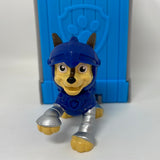 Paw Patrol Rescue Knights Chase Mini Figure 1.75" with Plastic Castle