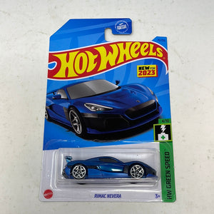 Hot Wheels 2023 HW Green Speed 4/10 Rimac Nevera 70/250