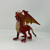 winged dragons legs/head move 4.5" Tall 7' Long Red/Yellow