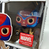 Funko Pop! Marvel Lucha Libre Edition El Aracno Marvel Collector Corps Exclusive 706