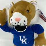 Toy Factory Team Spirit Mascot University of Kentucky UK Wildcats 14" Plush Toy