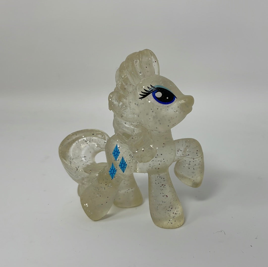 MLP My Little Pony G4 Clear Glitter Rarity 2 Inches – shophobbymall