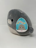 Squishmallow - Matt the Manatee - Gray - 8” - NWT