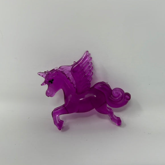 Greenbrier International Transluscent Purple Pegasus Horse 2.5