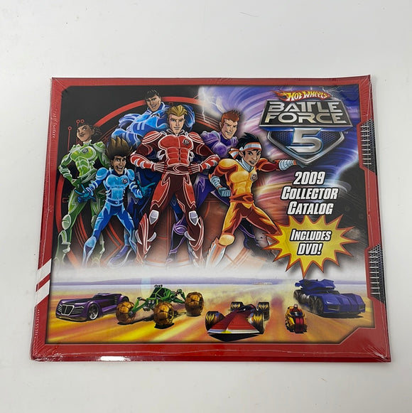 DVD Hot Wheels Battle Force 5 Dvd Cartoon Network Collector Catalog Sealed 2009 Sealed