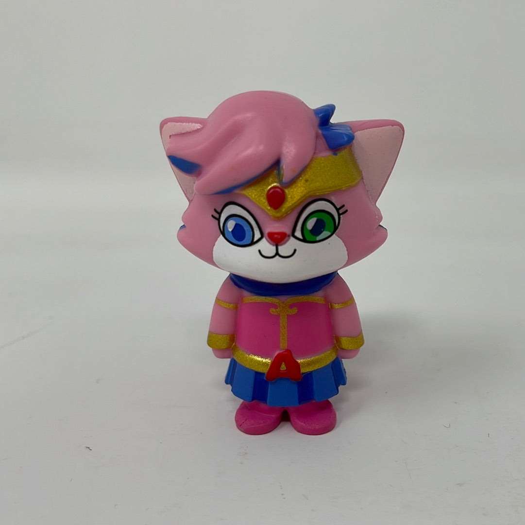 Ryans World Figure Alpha Lexa Pink Cat Super Hero RARE 2” pre