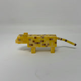 Jazwares Minecraft Ocelot Yellow 3.5” Cat Toy Action Figure Tame Overworld