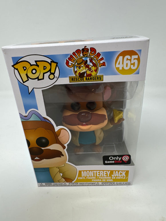 Funko Pop! Disney Chip N’ Dale Rescue Rangers Monterey Jack GameStop Exclusive 465