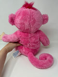 Build A Bear~ Pink Heart~ 20” Monkey Plush