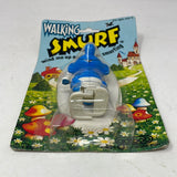 Galoob Walking Smurf Wind Up Toy Vintage 1982 Peyo Hong Kong