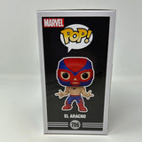 Funko Pop! Marvel Lucha Libre Edition El Aracno Marvel Collector Corps Exclusive 706