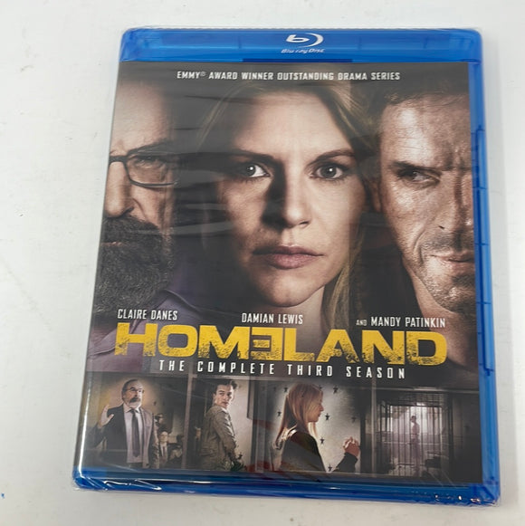 Blu Ray Homeland The Complete Third Season Sealed