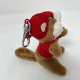 Buc-ees Beaver Mascot Plush Keychain