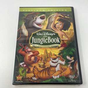 DVD Platinum Edition Disney The Jungle Book 40th Anniversary Edition Sealed